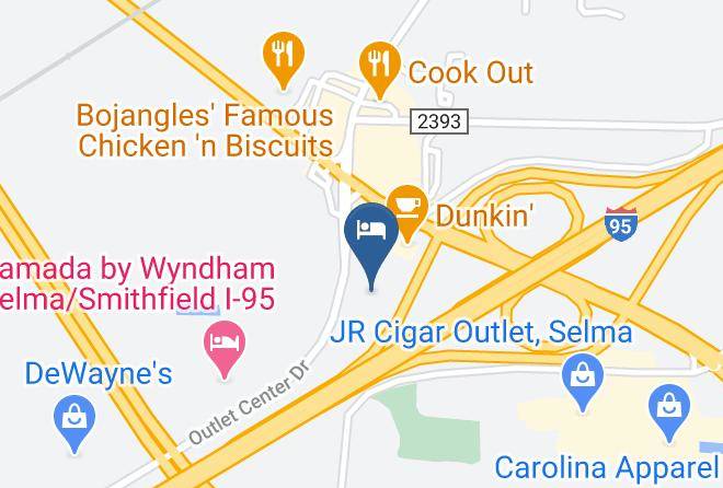 Johnston - Suburban Extended Stay Hotel Selma I 95 Maps