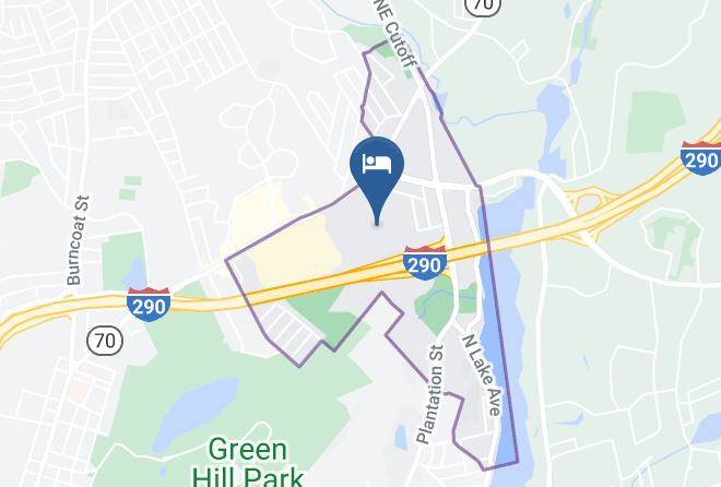 Worcester - Suburban Extended Stay Hotel Maps