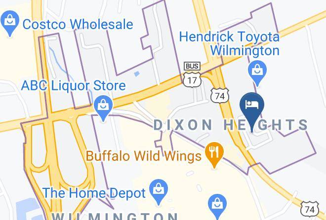 New Hanover - Suburban Extended Stay Of Wilmington Maps