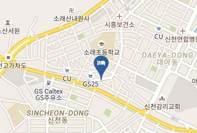 Siheungsi - Subway Hotel Siheung Maps