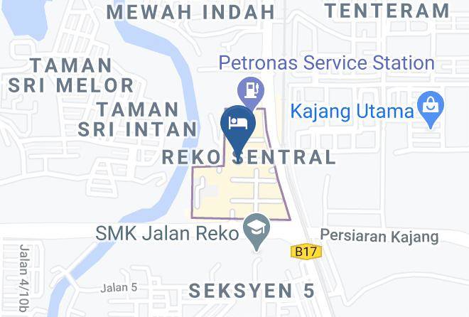 Hulu Langat - Success Hotel Reko Sentral Maps