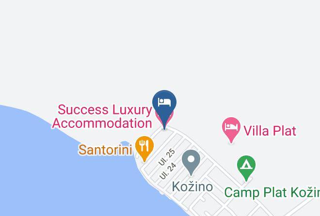 Zadar - Success Luxury Accommodation Maps