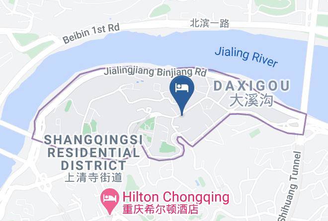 Yuzhong District - Sucha Hotel Chongqing Jiefangbei Maps