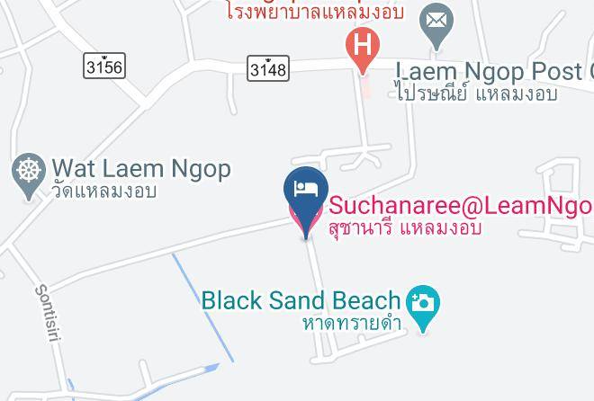 Amphoe Laem Ngop - Suchanaree Leamngop Maps