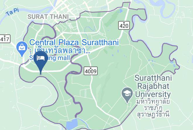 Amphoe Mueang Surat Thani - Sucholtee Resort Maps