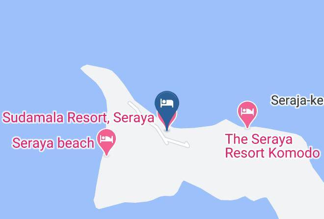 Manggarai Barat - Sudamala Resort Seraya Maps