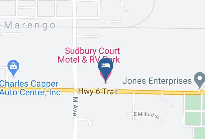 Iowa - Sudbury Court Motel & Rv Park Maps