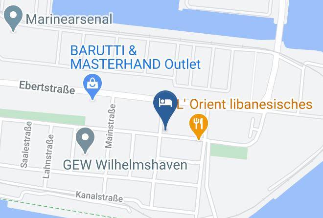Wilhelmshaven - Sudstadthotel Maps