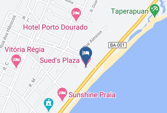 Porto Seguro - Sueds Plaza Hotel Maps