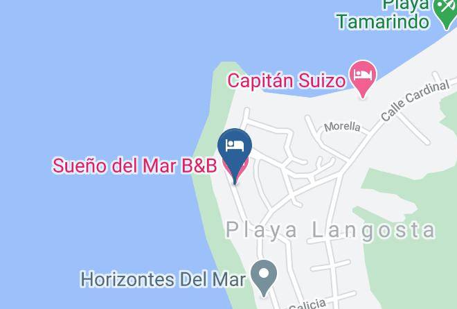 Santa Cruz - Sueno Del Mar B&b Maps