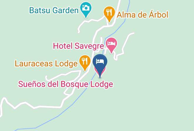 Perez Zeledon - Suenos Del Bosque Lodge Maps