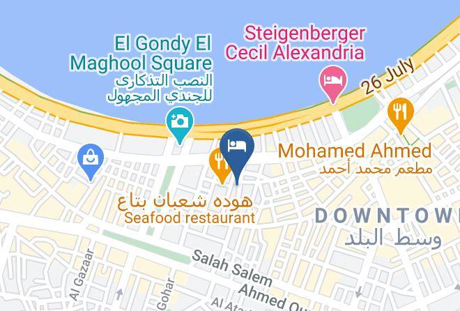 Alexandria - Suez Canal Hotel Maps