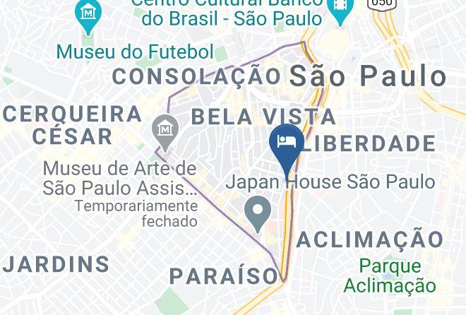 Sao Paulo Jardim Bela Vista - Suflats Bela Vista Sp Temporada Maps