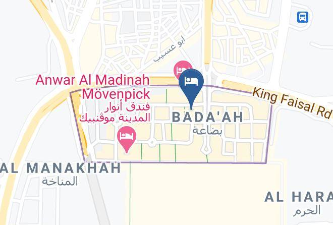 Medina - Sufra Al Huda Madinah Maps