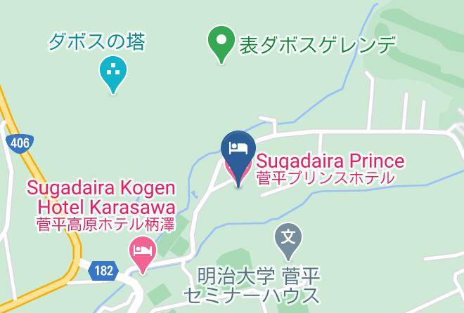 Sugadaira Prince Hotel Map