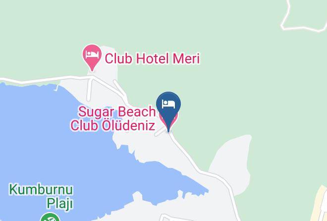 Mugla - Sugar Beach Club Oludeniz Maps