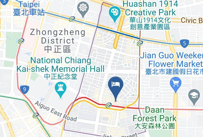Zhongzheng District - Sugar Bistro Maps