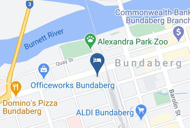 Bundaberg - Sugar Country Motor Inn Maps