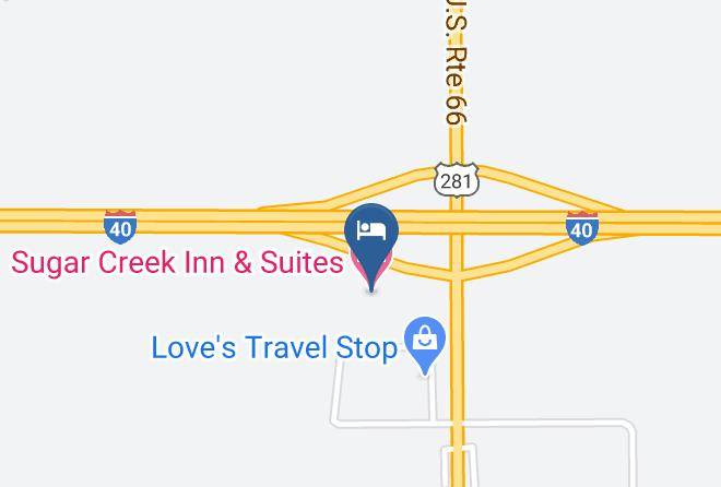 Caddo - Sugar Creek Inn & Suites Maps