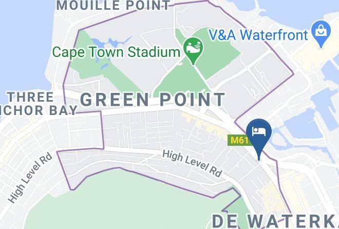 City Of Cape Town - Sugar Hotel Maps