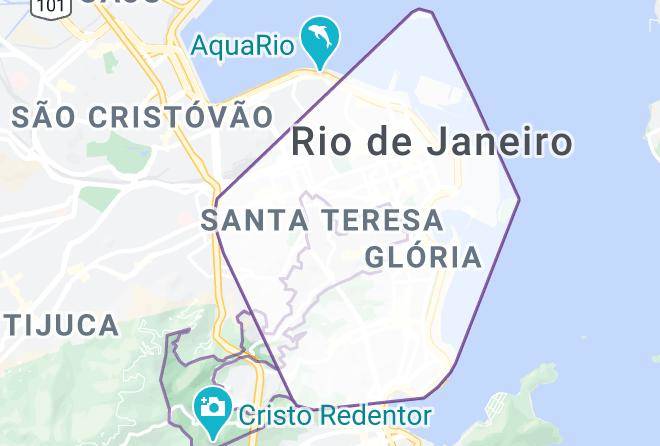 Rio De Janeiro Centro - Sugar Loft Maps