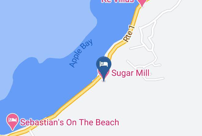 Sugar mill hotel map
