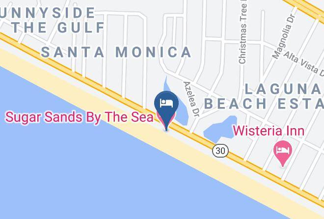 Bay - Sugar Sand Inn Pccity Beach Fl Maps
