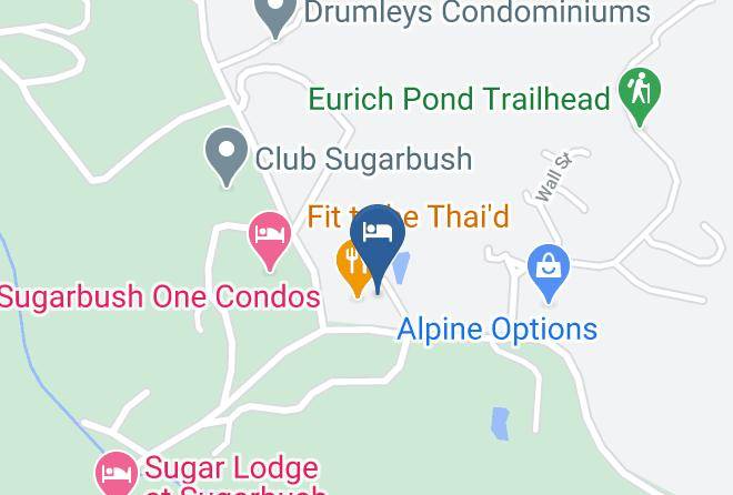 Washington - Sugarbush Inn At Sugarbush Maps