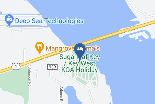Monroe - Sugarloaf Key Key West Koa Holiday Maps