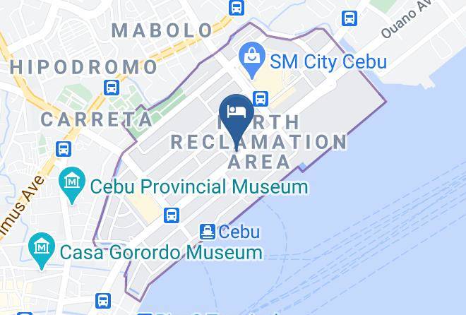 Cebu - Sugbutel Family Hotel Maps