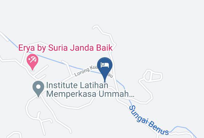 Bentong - Sugeh Hill Exclusive Eco Resort Janda Baik Maps