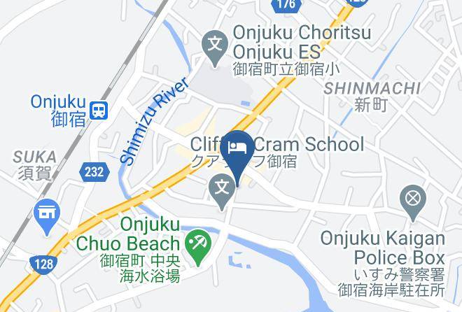 Onjuku Townisumi District - Sugiuraso Maps