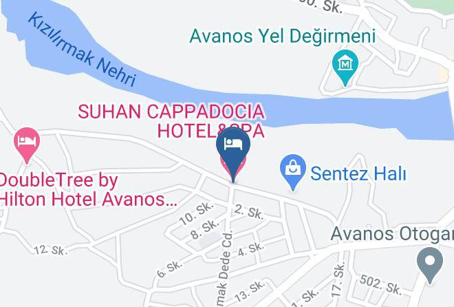 Avanos - Suhan Cappadocia Hotel&spa Maps