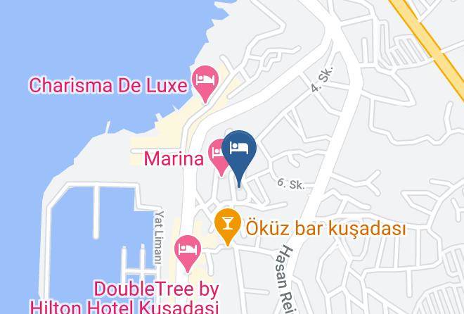 Kusadasi - Suhan Seaport Hotel Maps