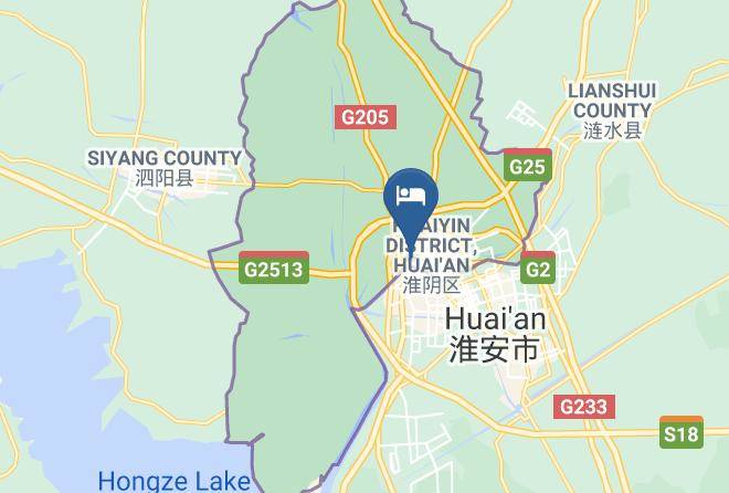 Huaian - Suhao Hotel Maps