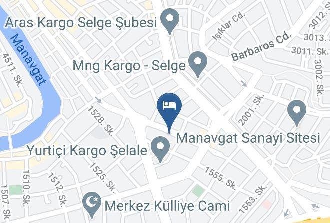 Manavgat - Suhuf Otel Maps