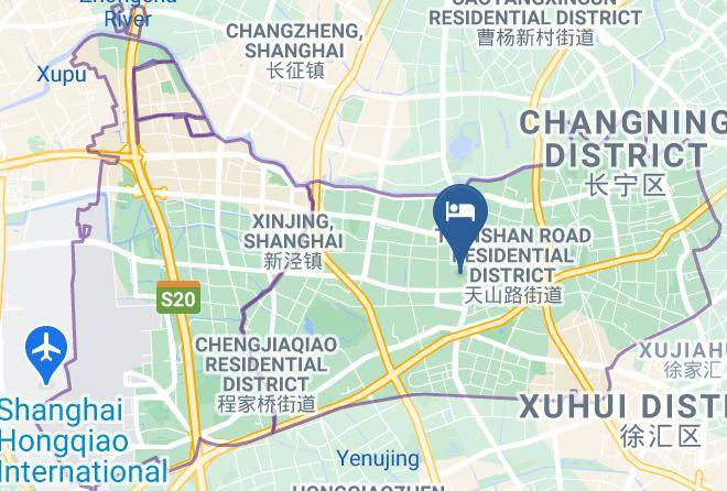 Changning District - Suibe International Exchange Center Hotel Shanghai Maps
