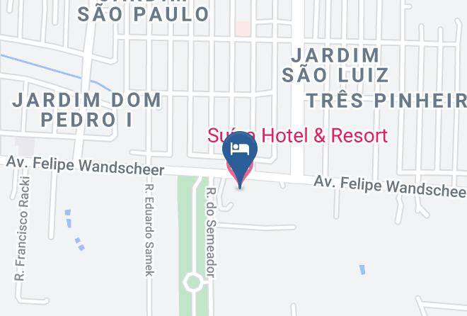 Foz Do Iguacu - Suica Hotel & Resort Maps