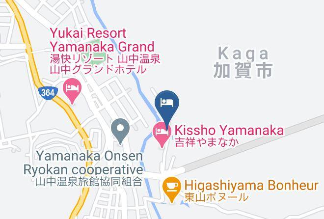 Kaga City - Suimei Katsuragyoen Maps