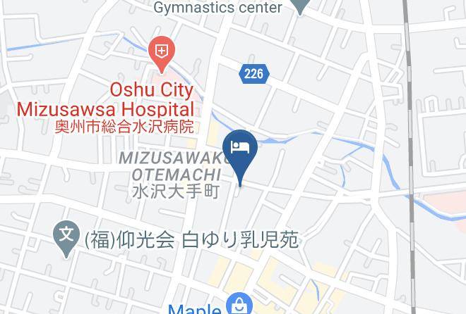 Oshu City - Suimeiso Maps