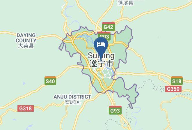 Suining - Suining 8 Hotel Southeast Comer Fliyover Store Maps