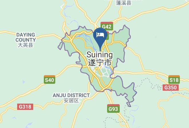Suining - Suining River Language City Hotel Maps