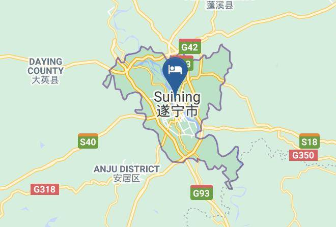 Suining - Suining Tianya Hotel Maps