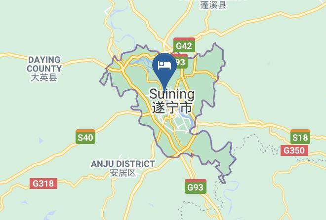 Suining - Suining Yiqin Business Hotel Maps