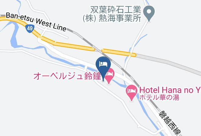 Koriyama City - Suirin Tei Maps