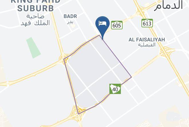 Dammam - Suite Blue Maps