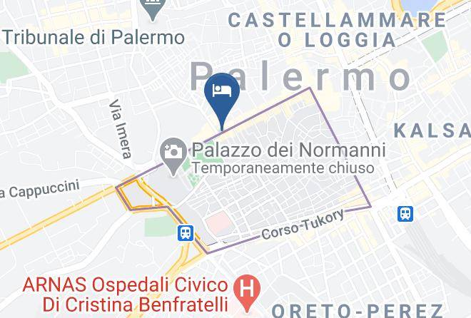 Palermo - Suite Cathedral Palermo Maps