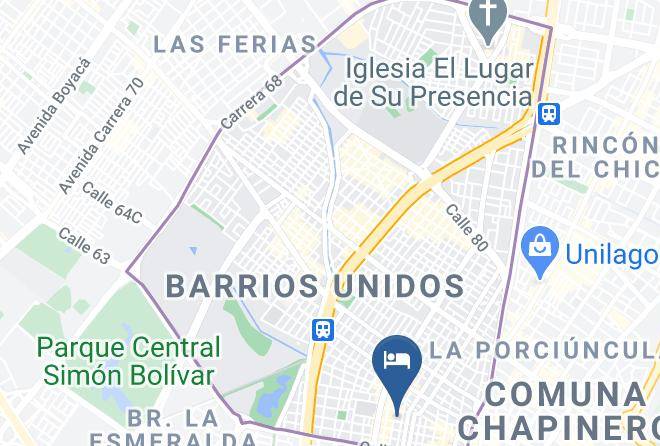 Bogota - Suite Cedro 63 Hoteles Bogota Inn Maps