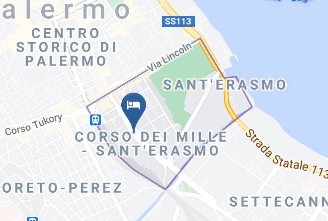 Palermo - Suite Del Ponte Normanno Maps