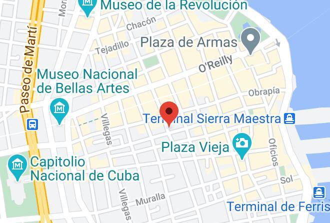 La Habana Vieja - Suite Havana Maps